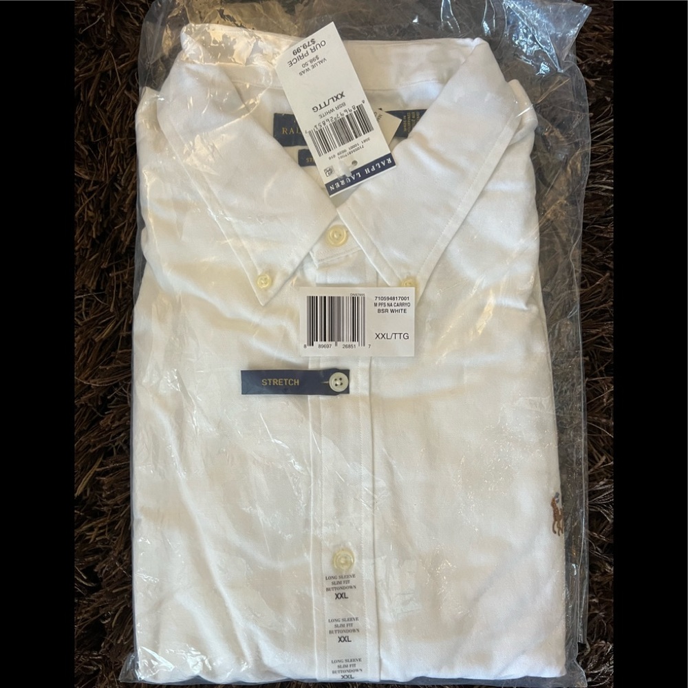 White Ralph Lauren Dress Shirt